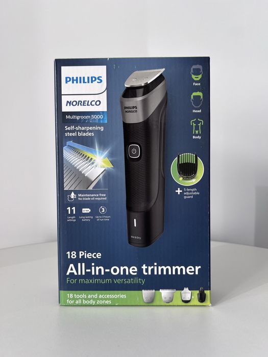 Тример машинка для стрижки PHILIPS Multigroom 5000 MG5910/49 MG5900/49