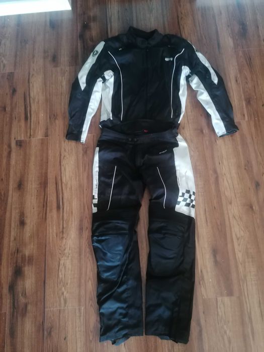 Stroje motocyklowe Wolf męski r. XL oraz damski  r. L - buty Rebelhorn