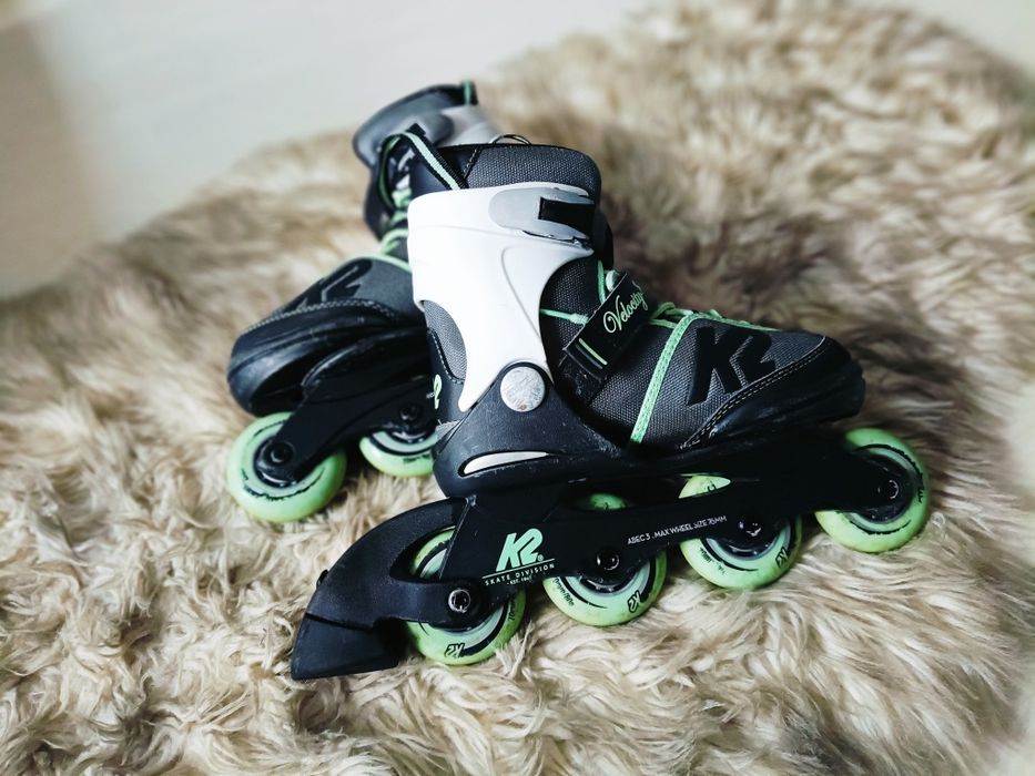 Rolki k2 velocity jr freestyle rozmiar 32-37 regulowane