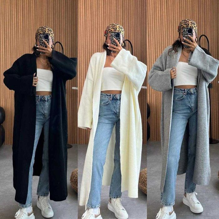 Кардиган жіночий весняний/Кардиган женский БОЛЬШИЕ РАЗМЕРЫ мод 1203