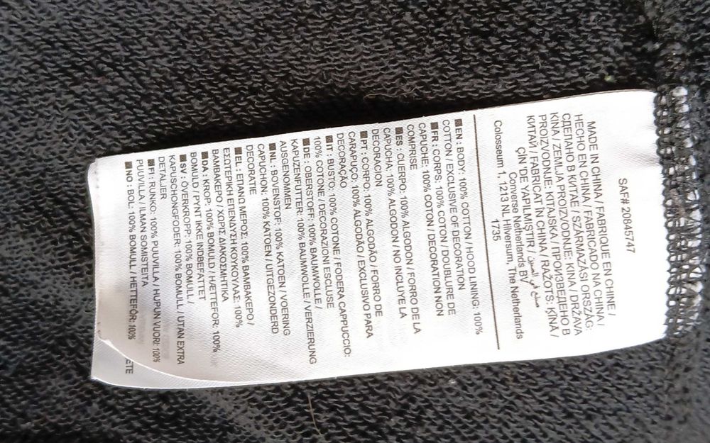 Sukienka z kapturem „CONVERSE x Rose Riot” – XS/S Limitowana edycja