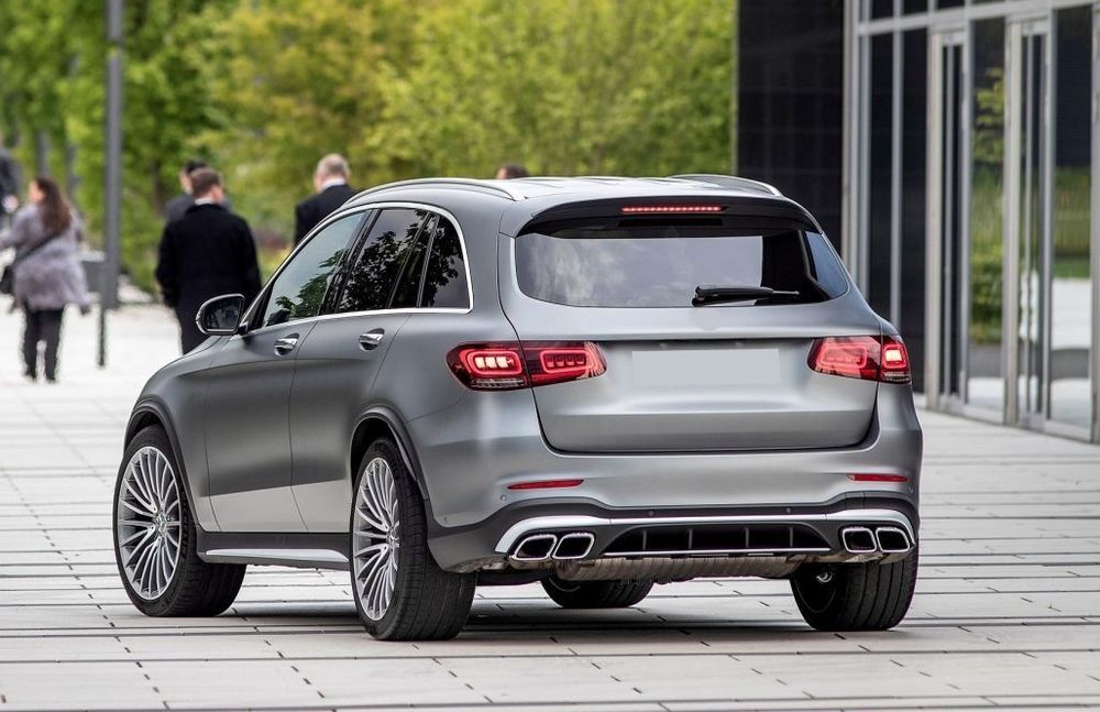 Difusor com Ponteiras Mercedes GLC SUV X253 (2020 em diante)