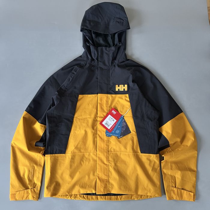 Куртка ОРИГІНАЛ Helly Hansen (Чорно-Жовтий) (М)