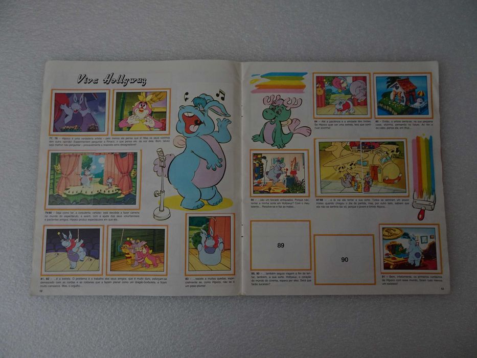 Caderneta de cromos Wuzzles - Disney - Panini - faltam 50 cromos