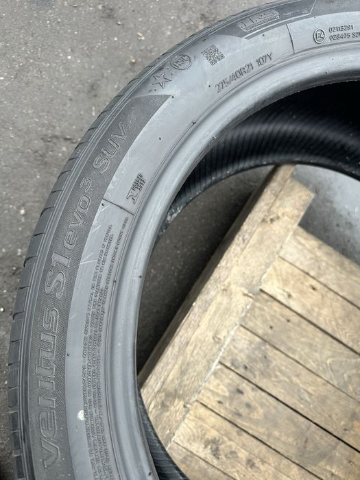 Шини 275 40 21 107Y XL Hankook Ventus S1 Evo SUV пара