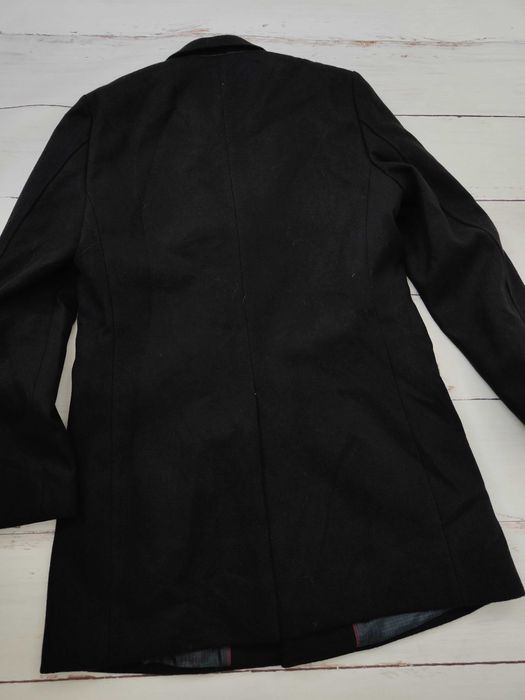 Burton Menswear Płaszcz czarny męski r. M