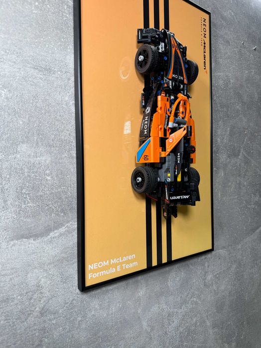 Рамка для Конструктора LEGO Technic NEOM McLaren Formula E (42169)