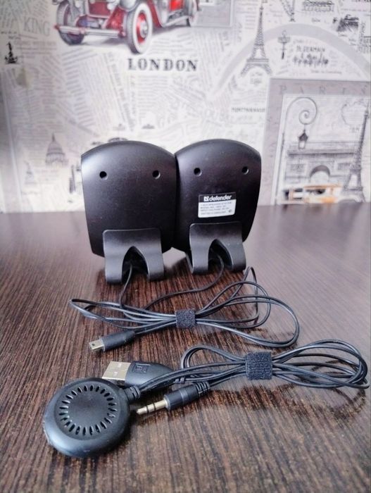 Колонки Defender 2.0 USB для ПК/ноутбука