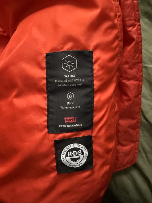 Пуховик Levis жіночий