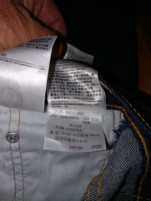 Jeansy Levi's W31 L32