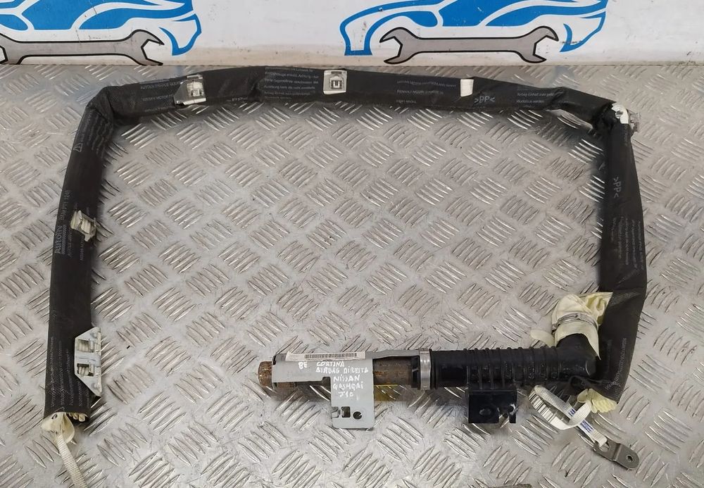 CORTINA AIRBAG DIREITA 985P0JD00A 985P0JD00A NISSAN QASHQAI / QASHQAI