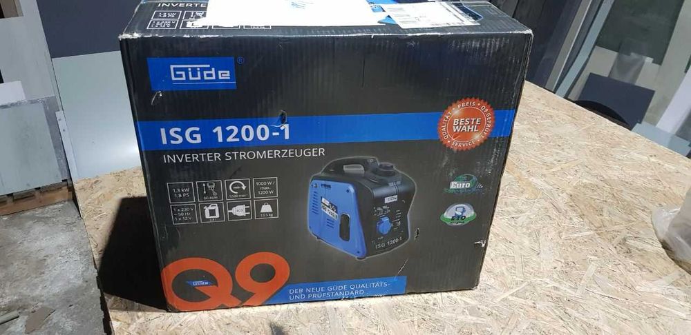 Інверторний генератор 1.0 квт GUDE ISG 1200-1 бензиновий