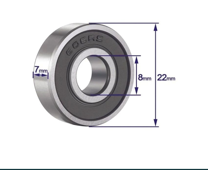 Подшипник  608 ZZ и  2RS