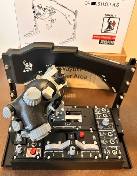 Przepustnica F-16 WINWING Orion2 ViperAce EX Przepustnica Combo