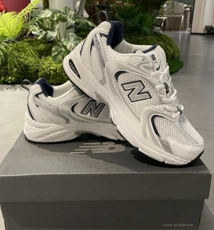 New Balance 530 White Silver Navy r.39.5