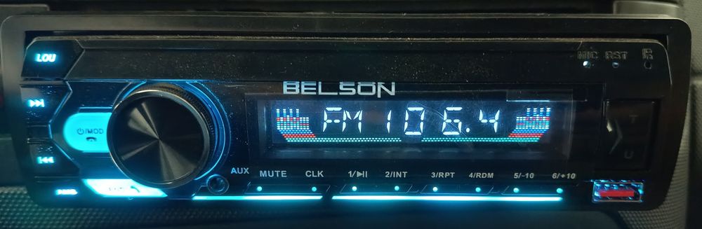 Autorrádio NOVO compatível com iOS e Android