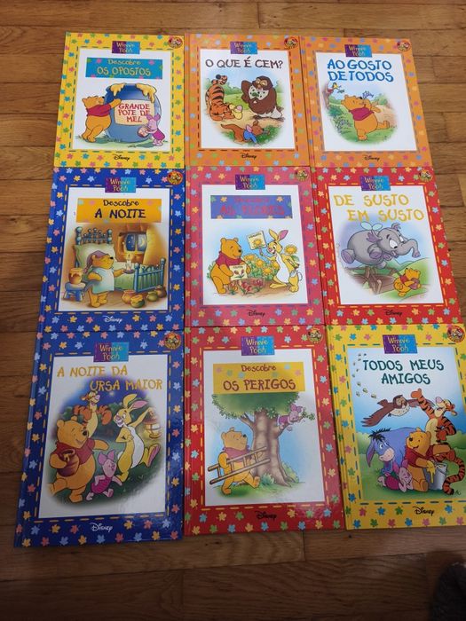 Livros do Winnie the pooh (clube Disney)
