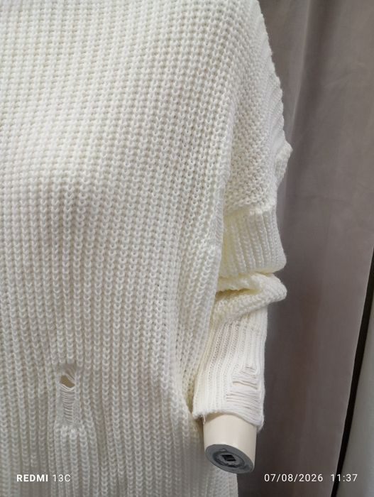 Vestido/camisolão de malha