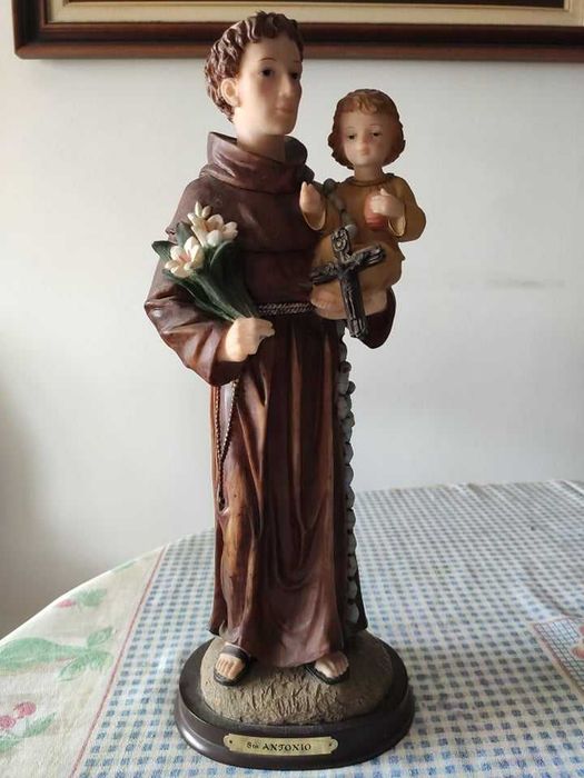 Religious Figure of Saint Anthony (38 cm)