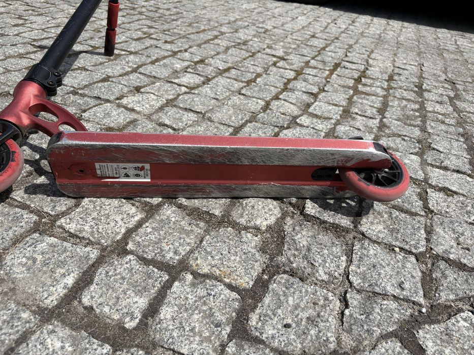 hulajnoga wyczynowa mgp vx9 team red