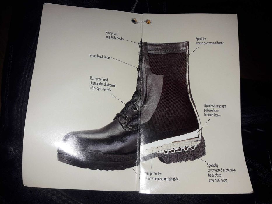 Buty specjalne wojskowe przeciwminowe BFR