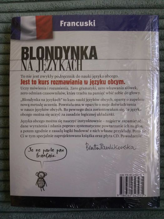 Beata Pawlikowska Blondynka na językach język francuski