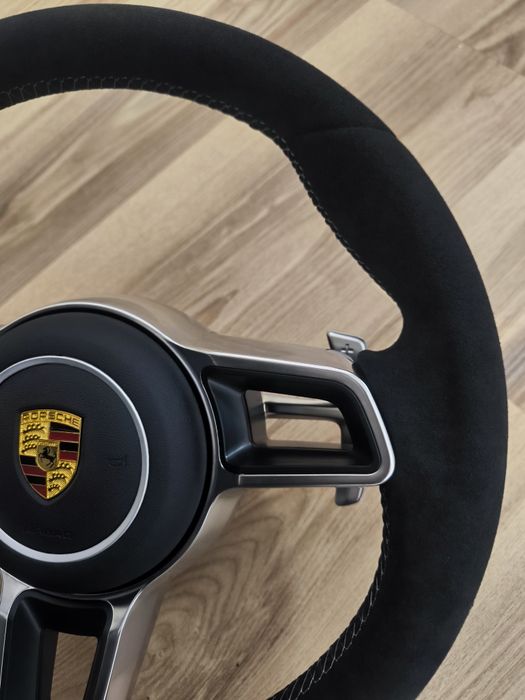 Volante Porsche 991 / 718 Alcantara PDK Multifunções