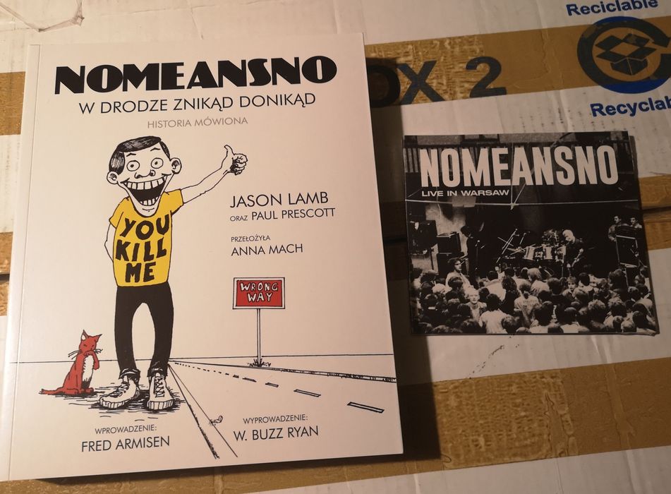 NoMeansNo: w drodze znikąd donikąd [Jason Lamb] - książka + CD