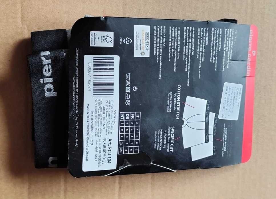 Bokserki Majtki Pierre Cardin 2pak M nowe