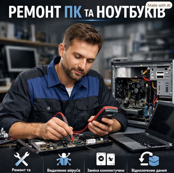 Ремонт компʼютерів та ноутбуків | Планове обслуговування