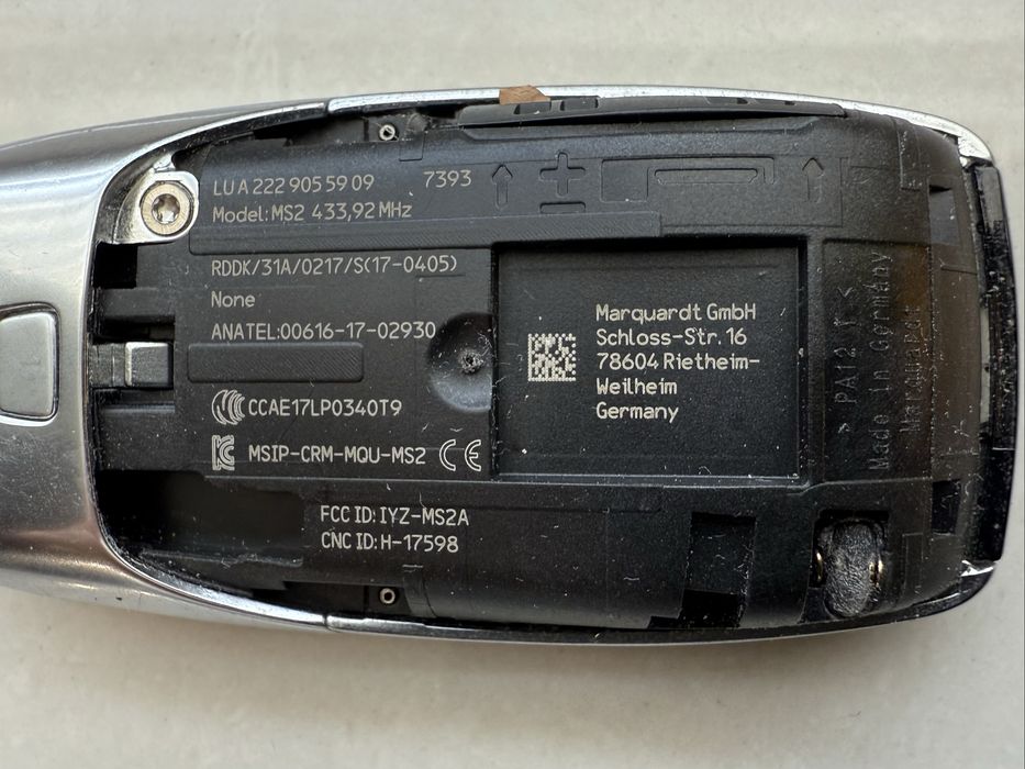 Klucz pilot Mercedes