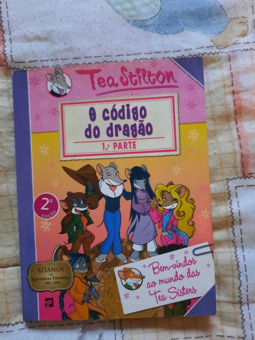 Livros  leopoldina/ tea stilton
