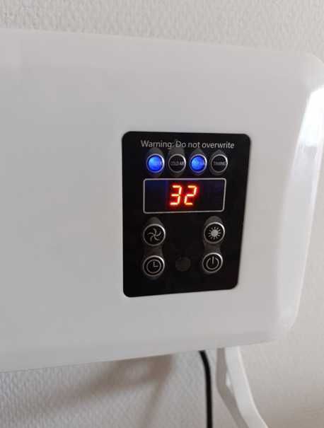 обігрівач тепловентилятор настінний пульт дуйка сушарка + кондиціонер