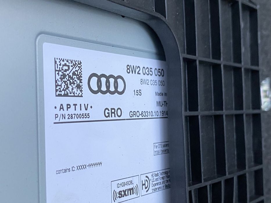 Блок управління мультимедії ммі mmi магнітола audi a4 s4 b9 a5 s5 f5