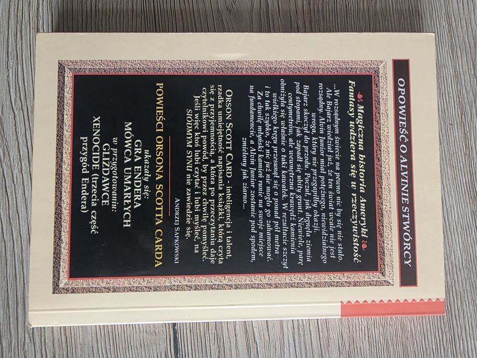 Ksiązka -Orson Scott Card - Siódmy syn