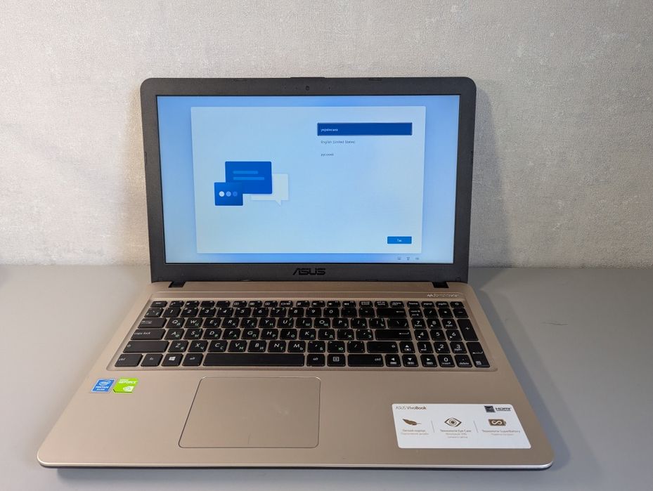 Hoyтбyk Asus VivoBook R541/ 15.6' (1366x768)/ Celeron N4000/ 4GB RAM/