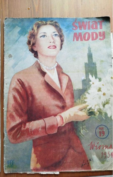 Czasopismo Świat mody 1950-1954 rok
