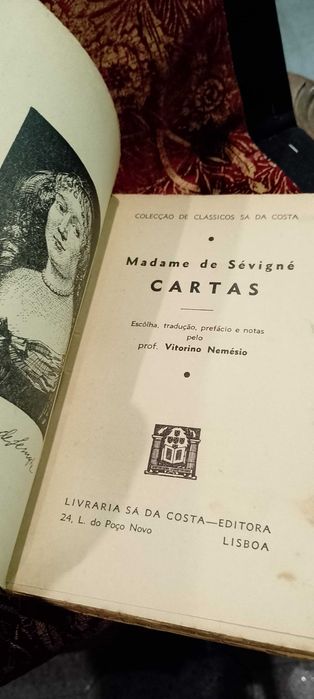 Cartas "Mme de Sévigné" Victorino Nemésio 1939