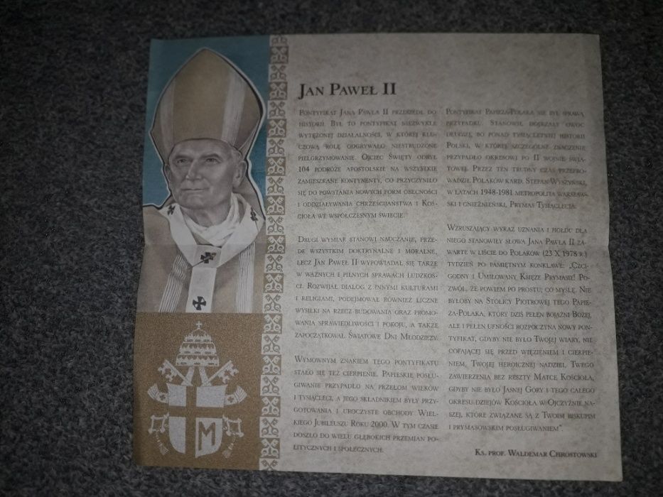 Banknoty 50 zł z 2005 r. ze św. Janem Pawłem II