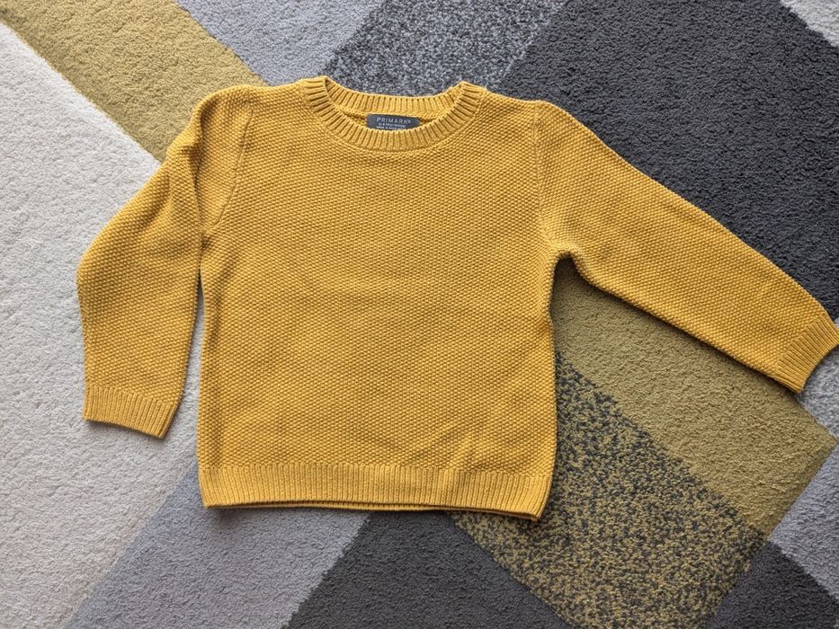 Sweter zółty PRIMARK 104