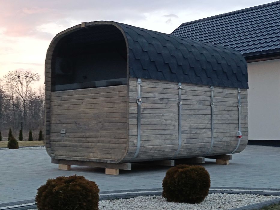 Sauna Quadro 3,4m Przedsionek Taras