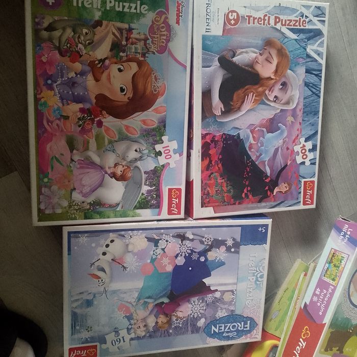 Puzzle Frozen i Zosia
