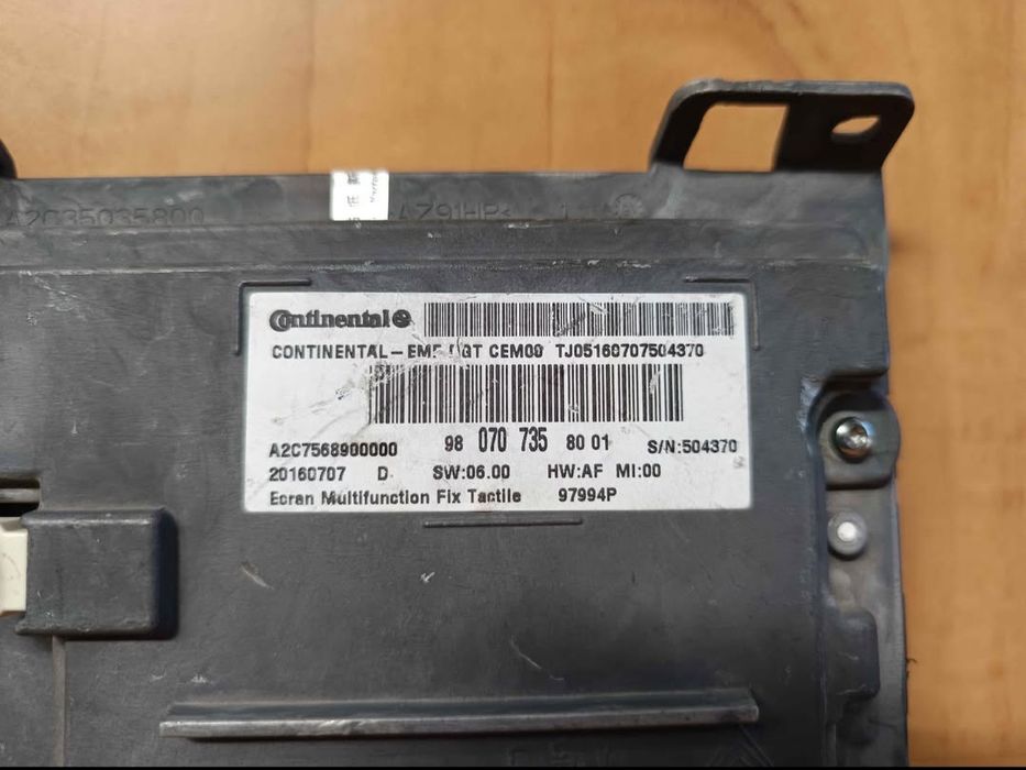 Display citroen C4