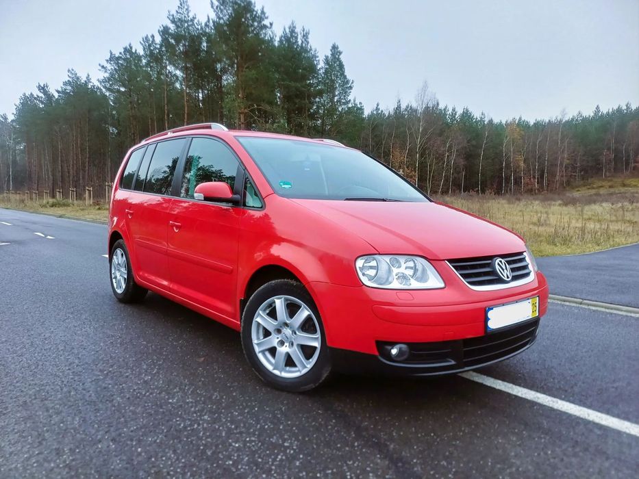Volkswagen Touran 1.9 TDI-2006-tempomat-grzane fotele-klimatronik-niski przebieg-Niemcy