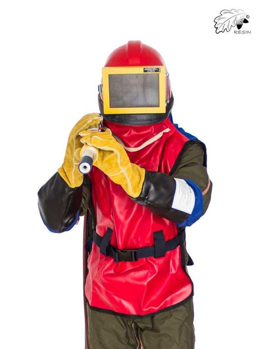 Hełm do Piaskowania Res3 + zatyczki UVEX