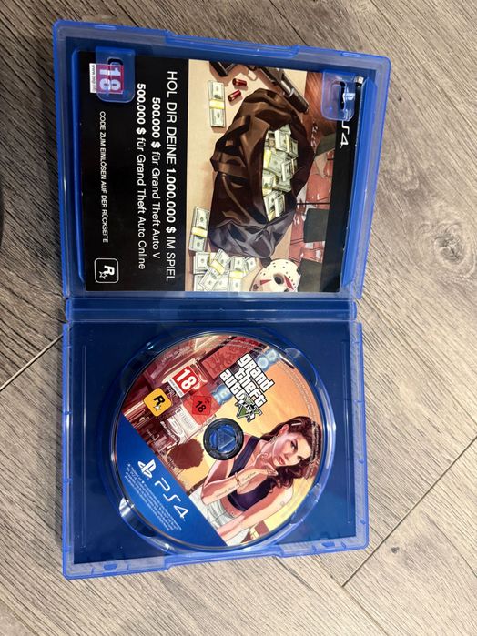 Диск/гра ps4/ps5 GTA 5 Grand theft auto V premium edition
