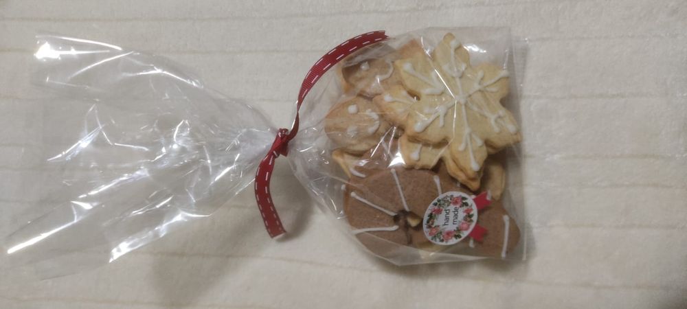 Bolachas manteiga Natal