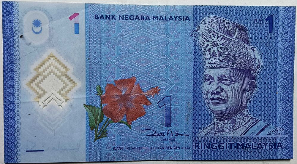 Malasia Ringgit 5 notas