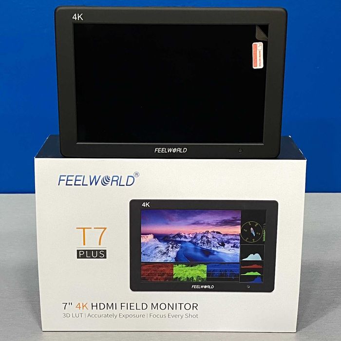 Feelworld T7 Plus - 7" - 1920x1200 - IPS - 4K HDMI - NOVO