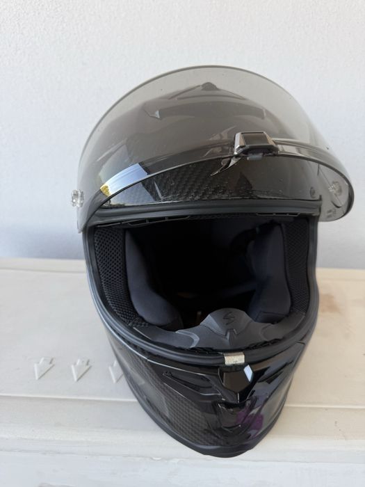 Capacete Exo R1 Evo II Carbon Air Black